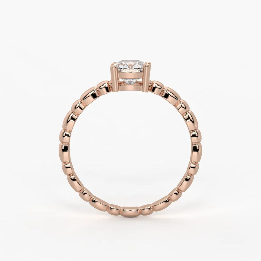 Daphne Cushion Solitaire Ring