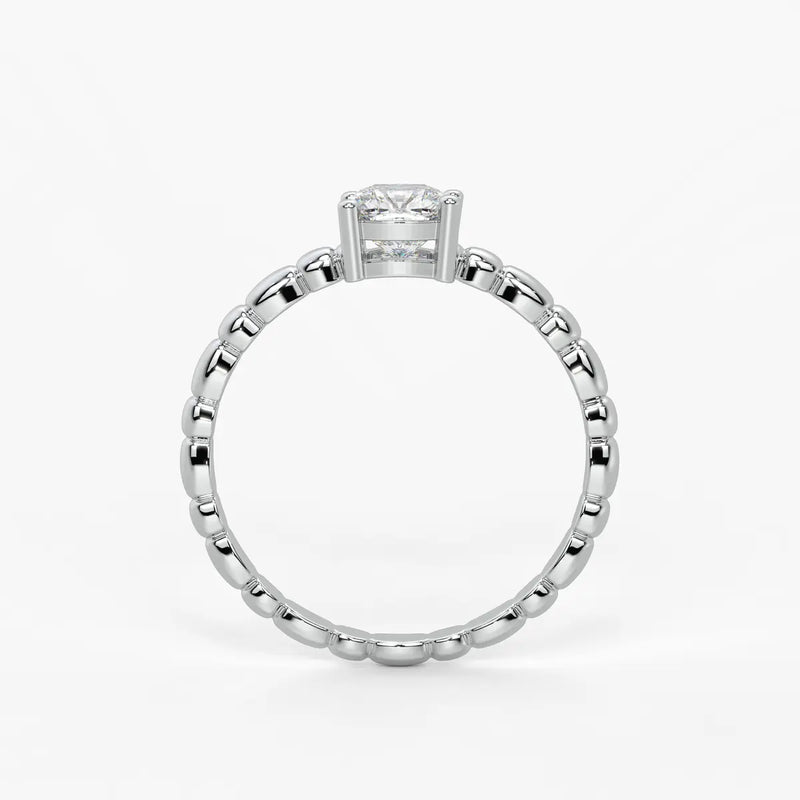 Daphne Cushion Solitaire Ring