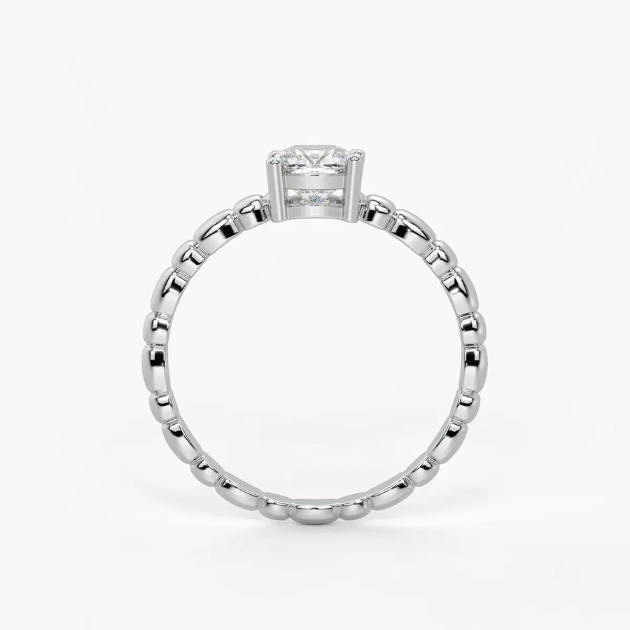 Daphne Cushion Solitaire Ring