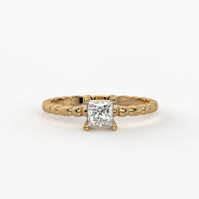 Audrey Princess Solitaire Ring