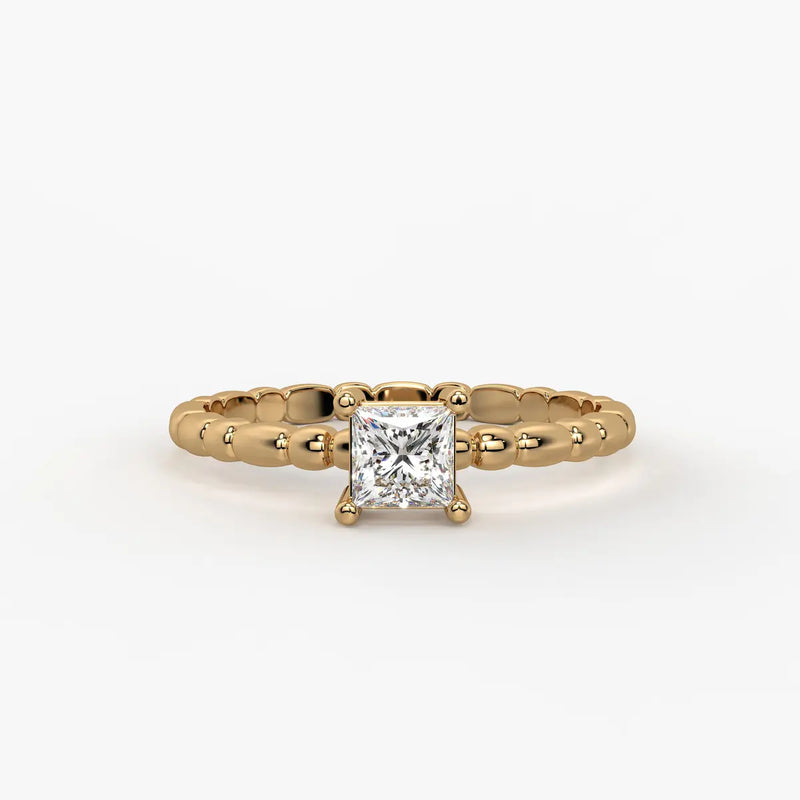 Audrey Princess Solitaire Ring