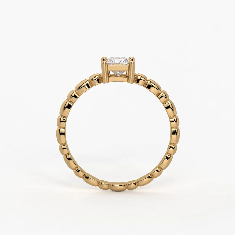 Audrey Princess Solitaire Ring