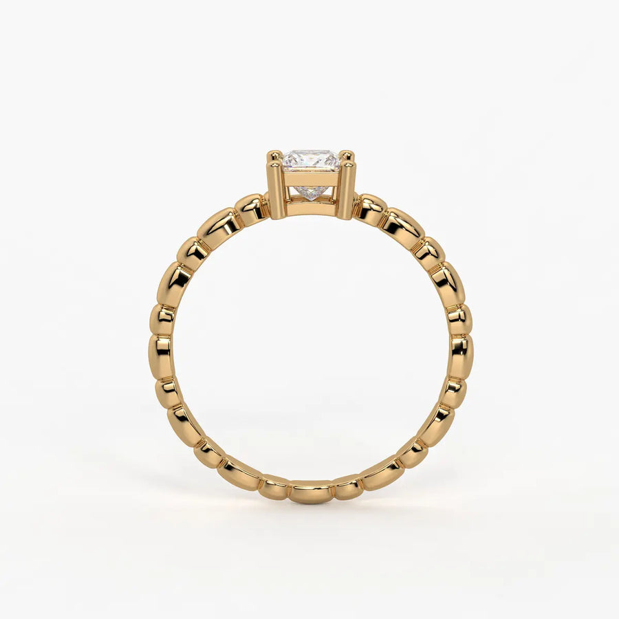 Audrey Princess Solitaire Ring