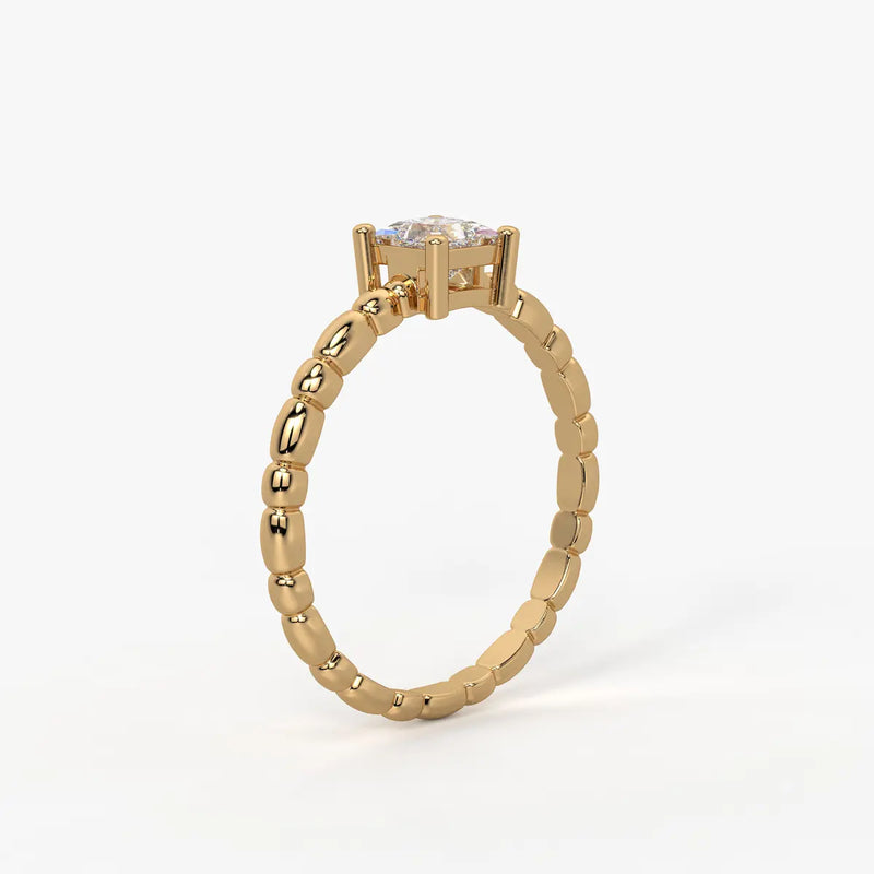 Audrey Princess Solitaire Ring