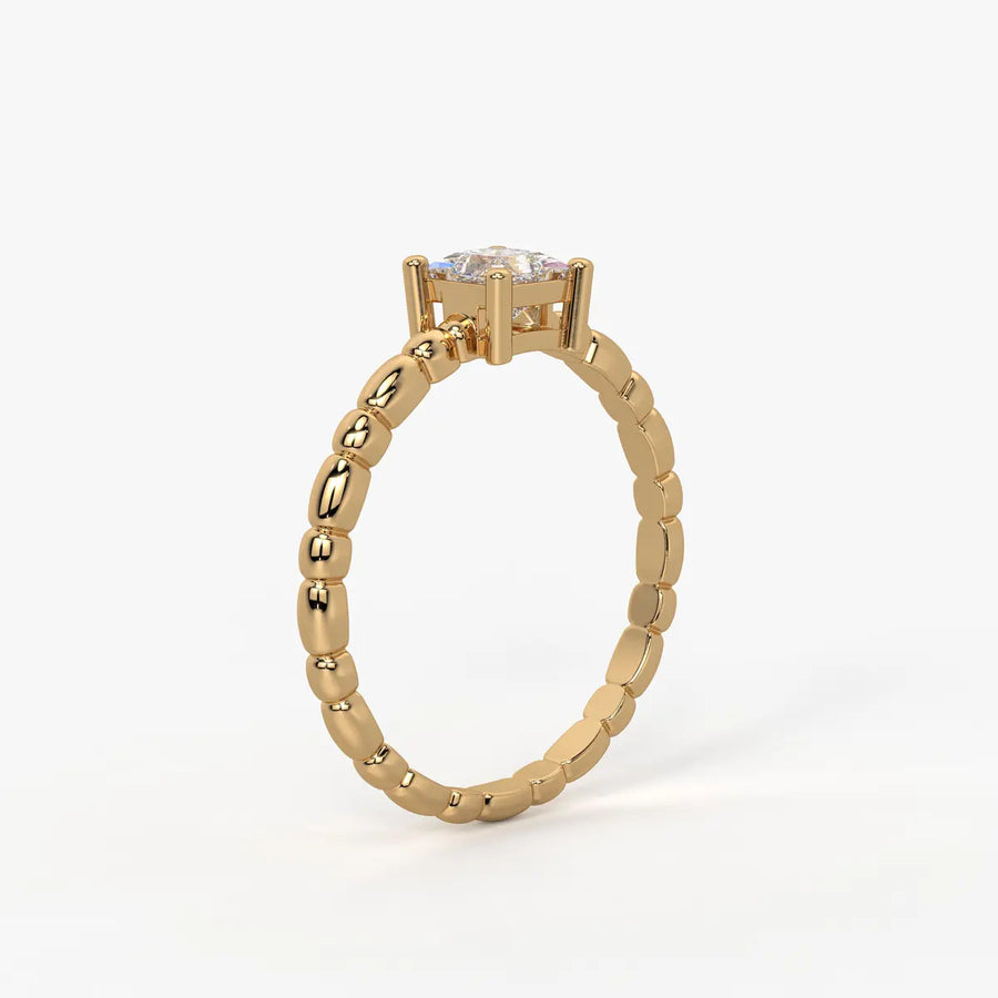 Audrey Princess Solitaire Ring