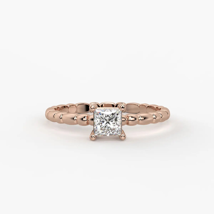 Audrey Princess Solitaire Ring