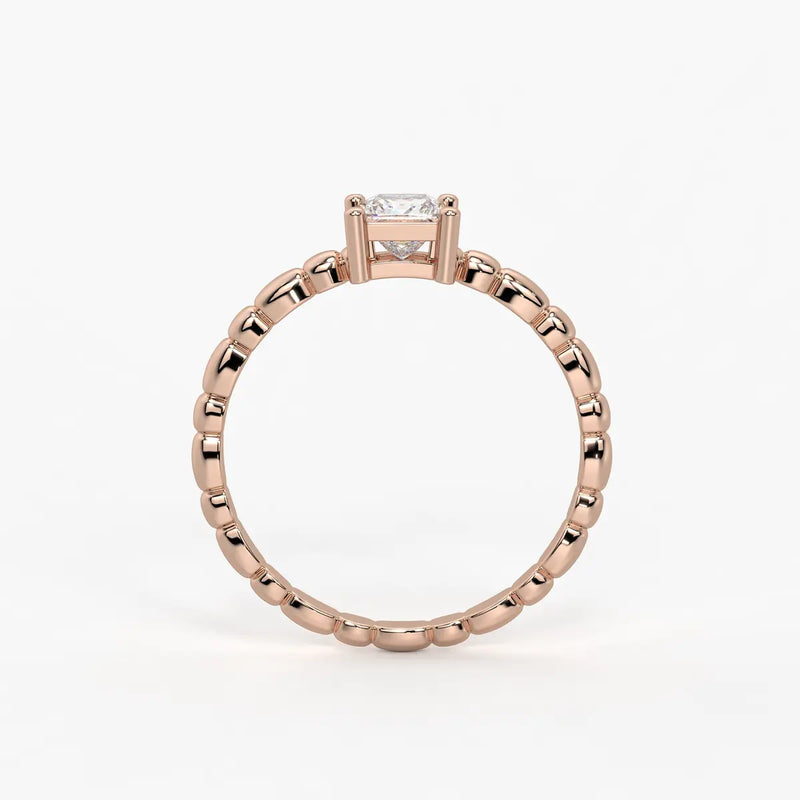 Audrey Princess Solitaire Ring