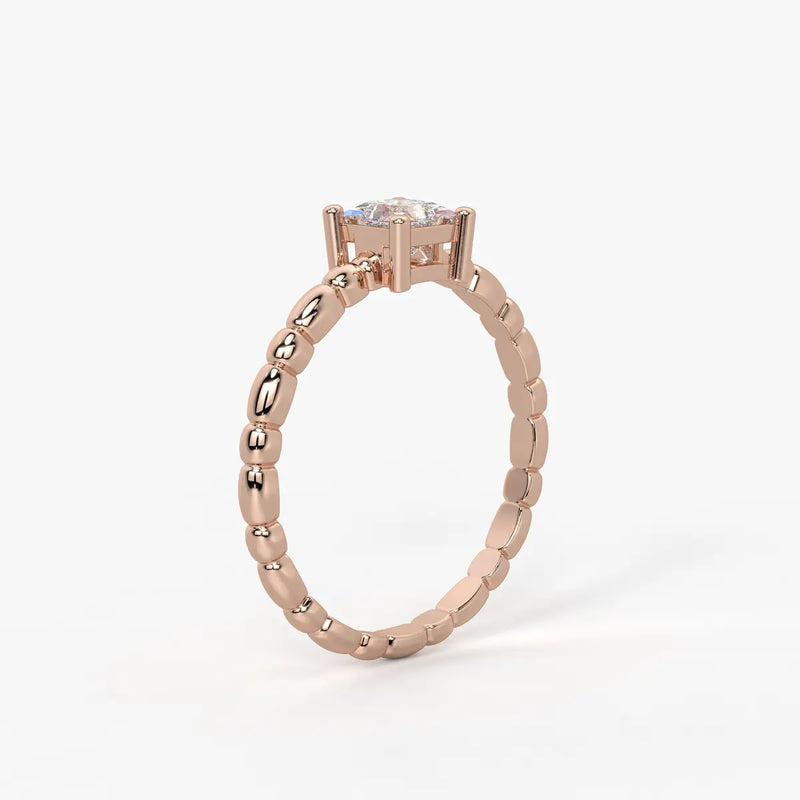 Audrey Princess Solitaire Ring