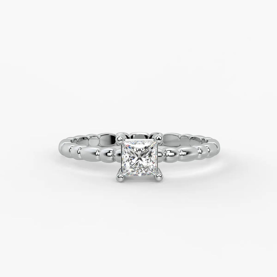 Audrey Princess Solitaire Ring
