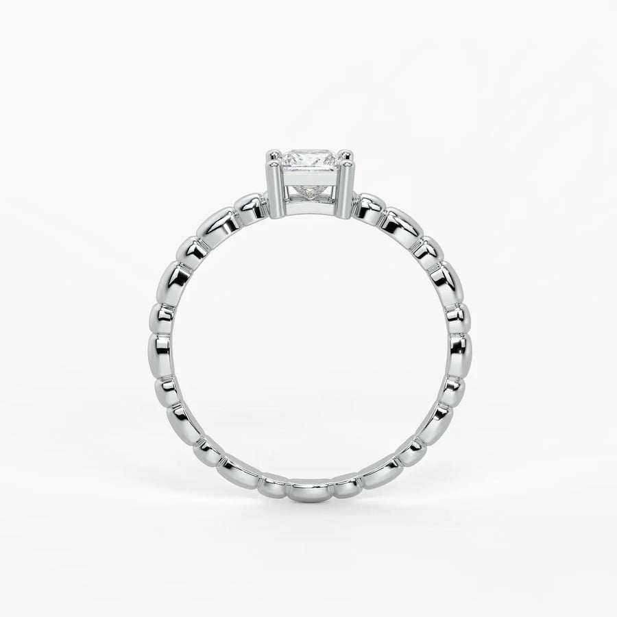 Audrey Princess Solitaire Ring