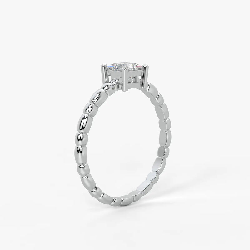 Audrey Princess Solitaire Ring