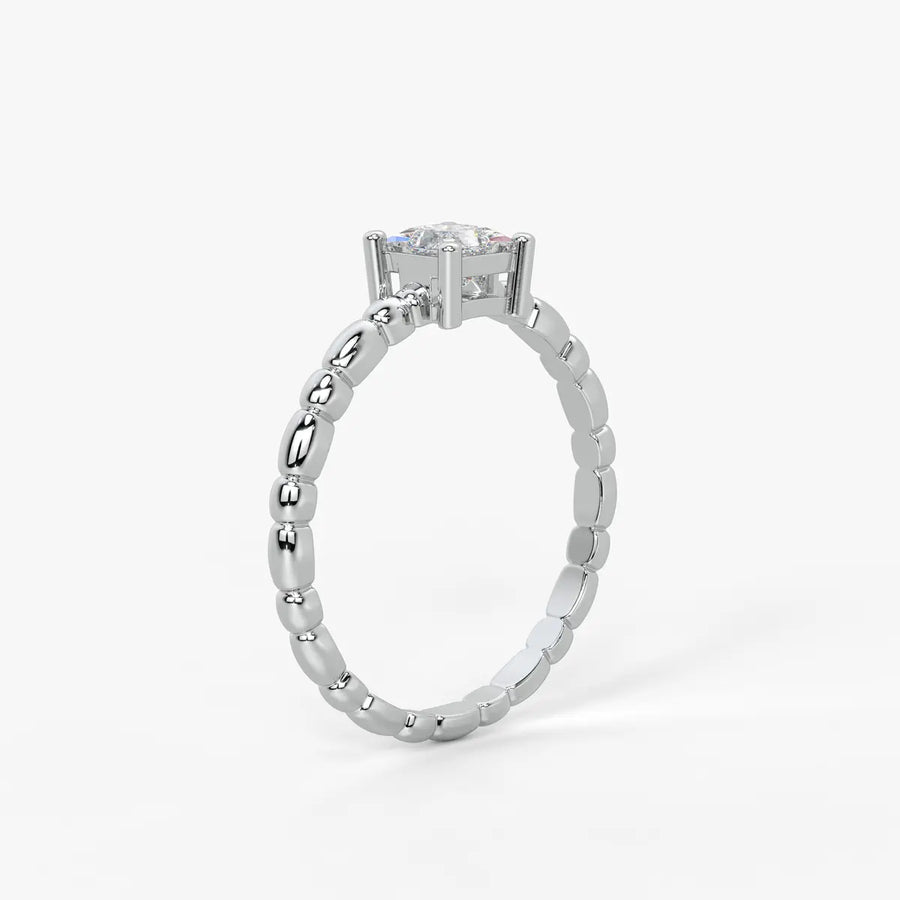 Audrey Princess Solitaire Ring