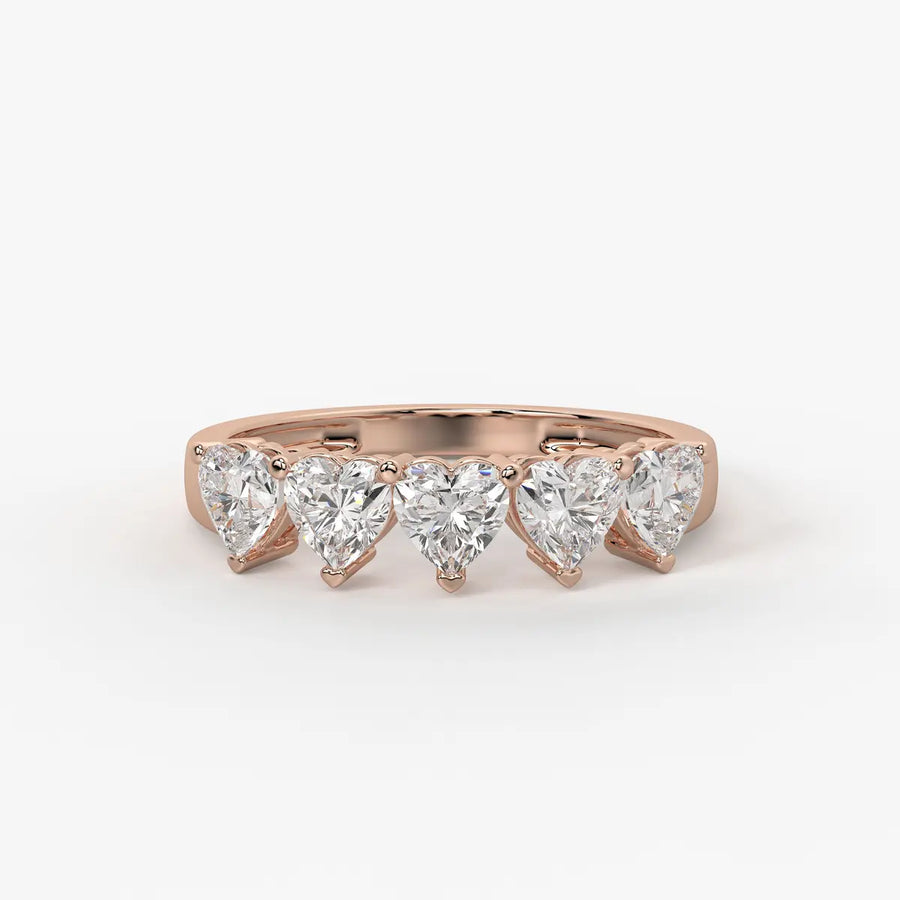 Heartline Verse Diamond Ring