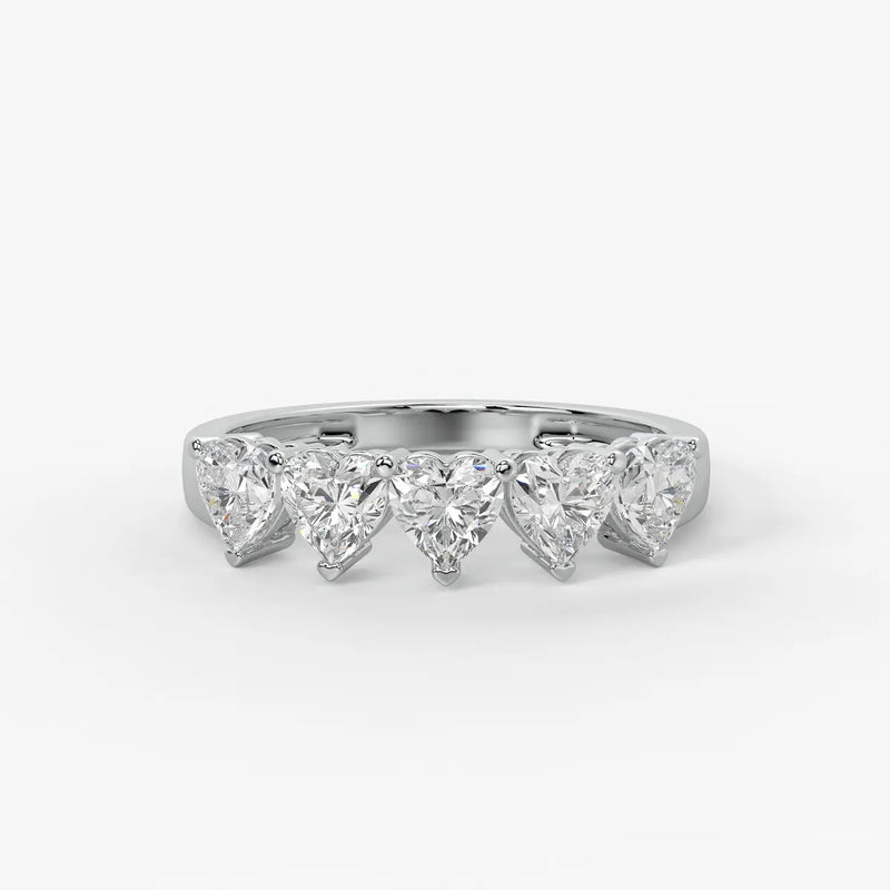 Heartline Verse Diamond Ring