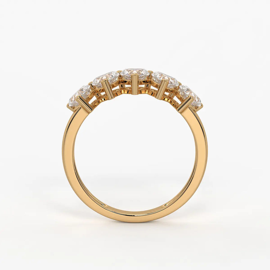 Heartline Verse Diamond Ring