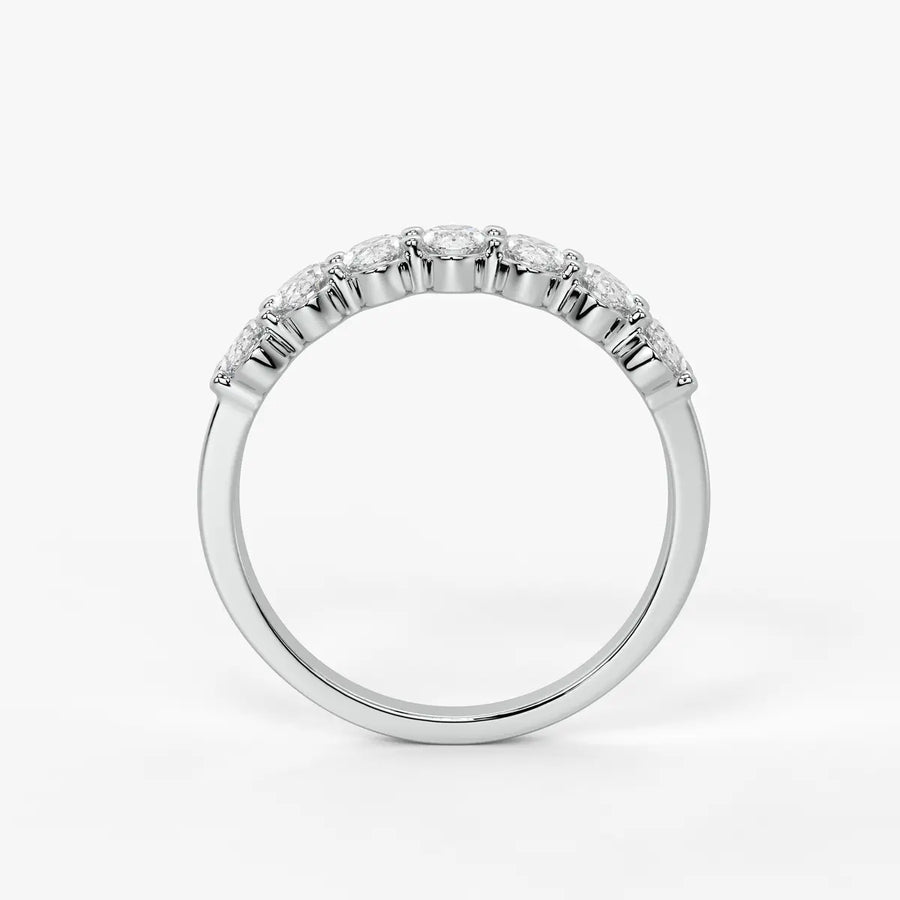 Ovalynx Oval Diamond Eternity Band