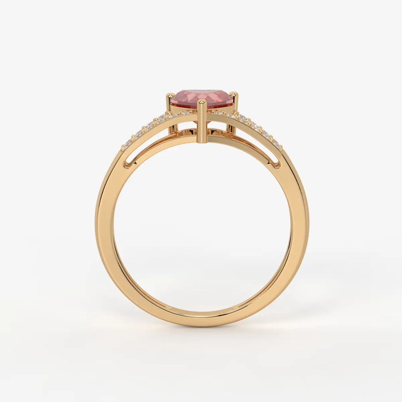 Amora Heartbeam Ring