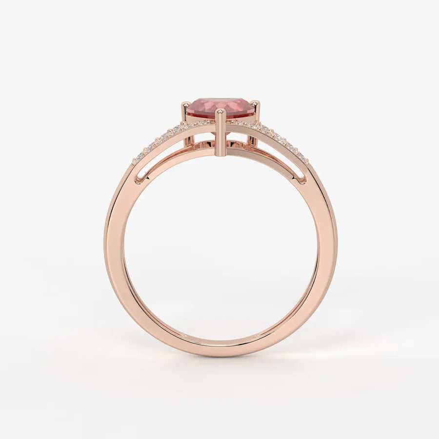 Amora Heartbeam Ring