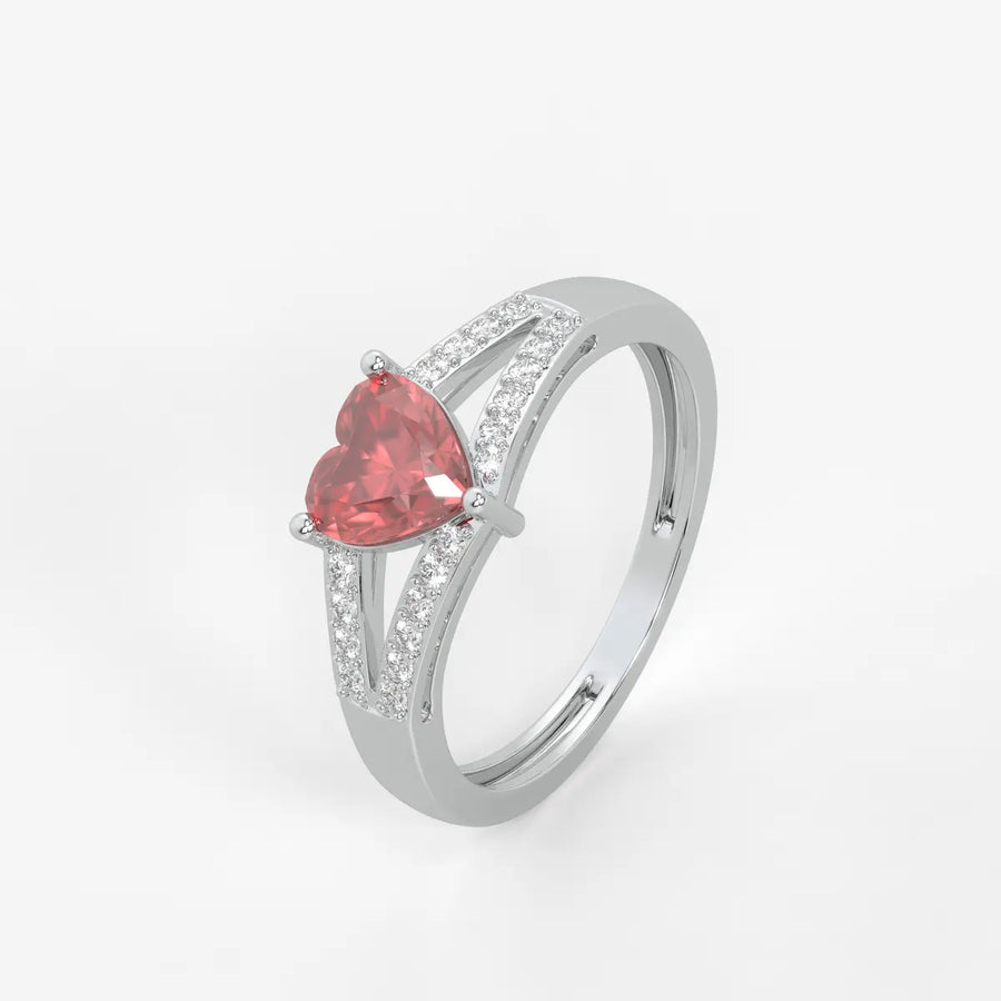 Amora Heartbeam Ring