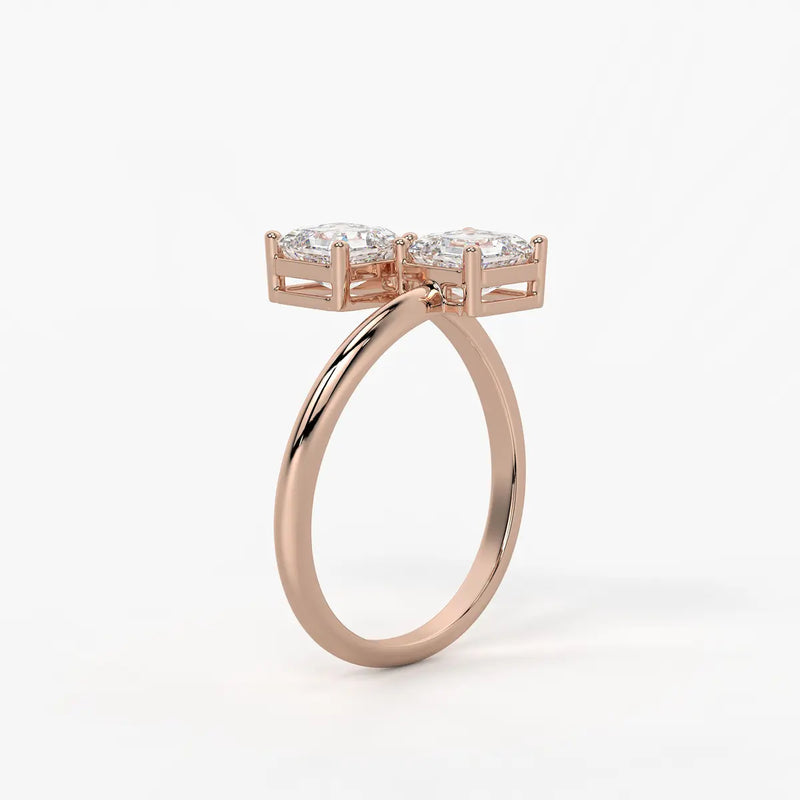 DuoLuxe Ascent Spark Diamond Ring