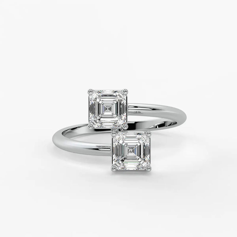 DuoLuxe Ascent Spark Diamond Ring