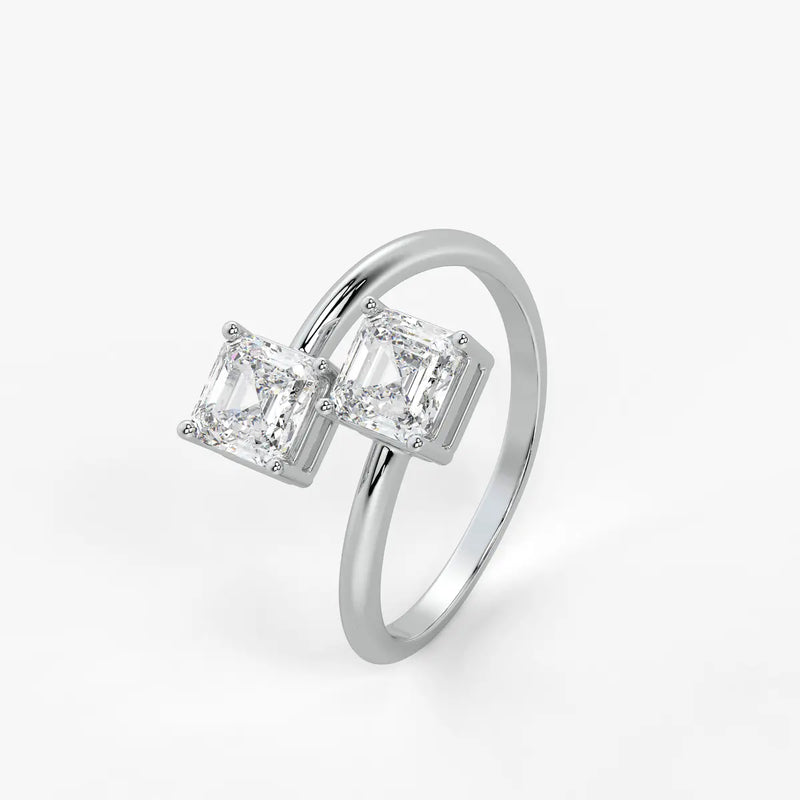 DuoLuxe Ascent Spark Diamond Ring