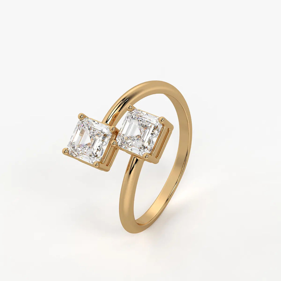 DuoLuxe Ascent Spark Diamond Ring
