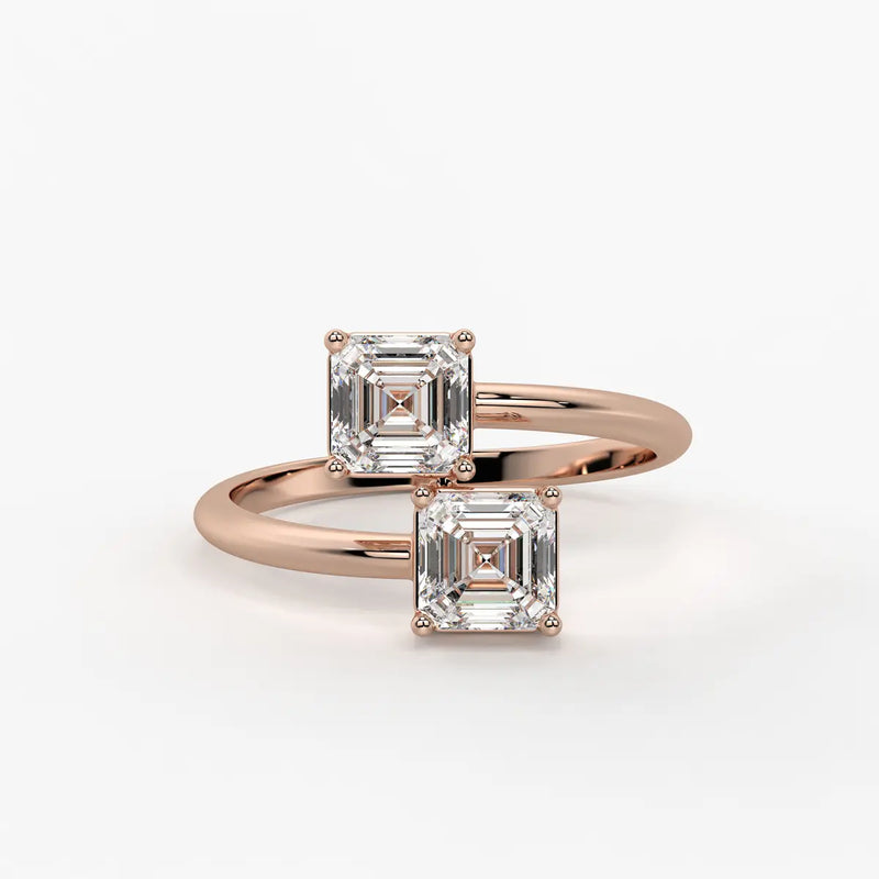 DuoLuxe Ascent Spark Diamond Ring
