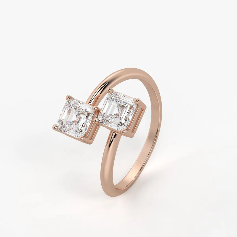DuoLuxe Ascent Spark Diamond Ring