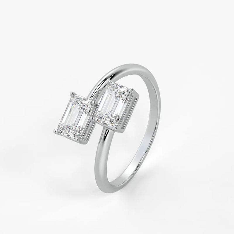 The Eira Duo-Facet Ring