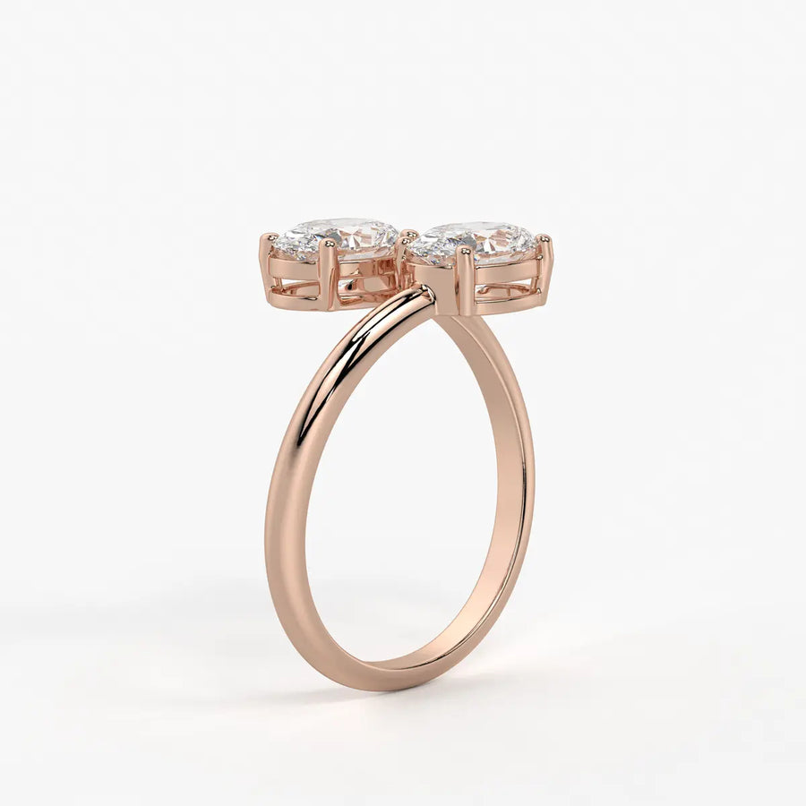 Myra Dual Oval Serpentine Ring