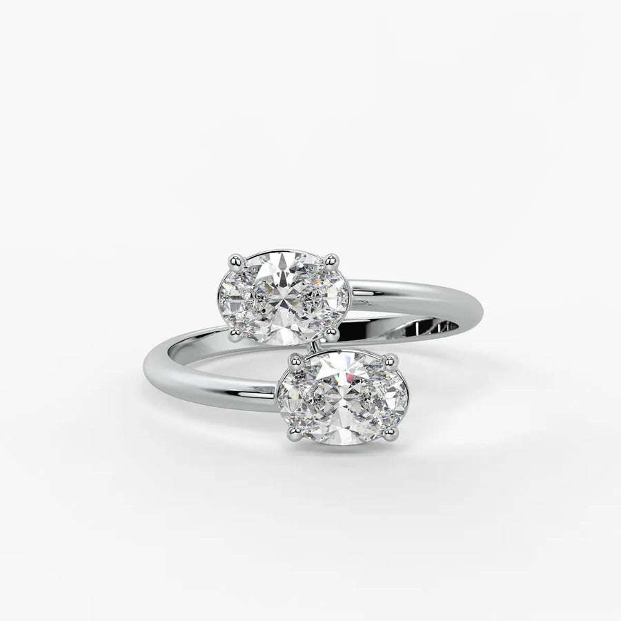 Myra Dual Oval Serpentine Ring