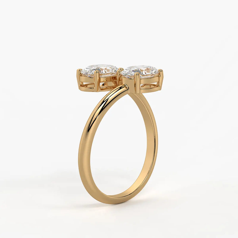 Myra Dual Oval Serpentine Ring