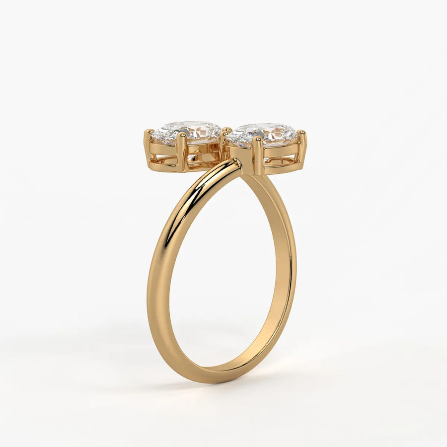 Myra Dual Oval Serpentine Ring
