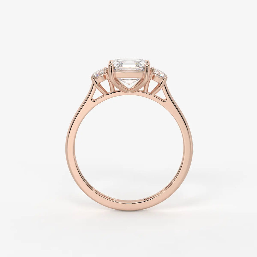 Zinnia Radiant Glitz Trio Ring