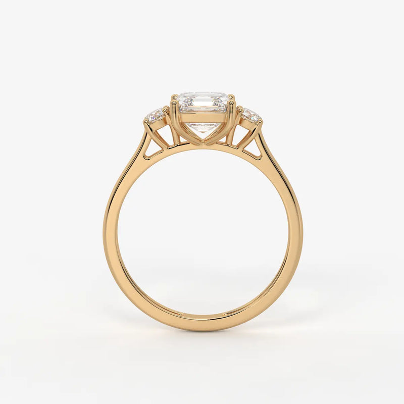 Zinnia Radiant Glitz Trio Ring