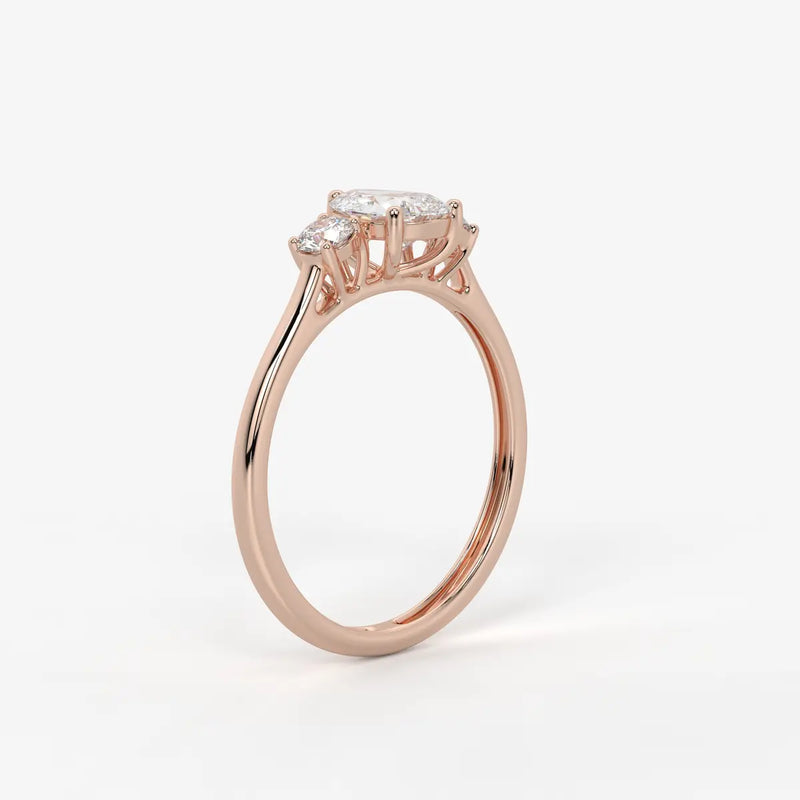Seraphina Pear Brilliance Trio Ring