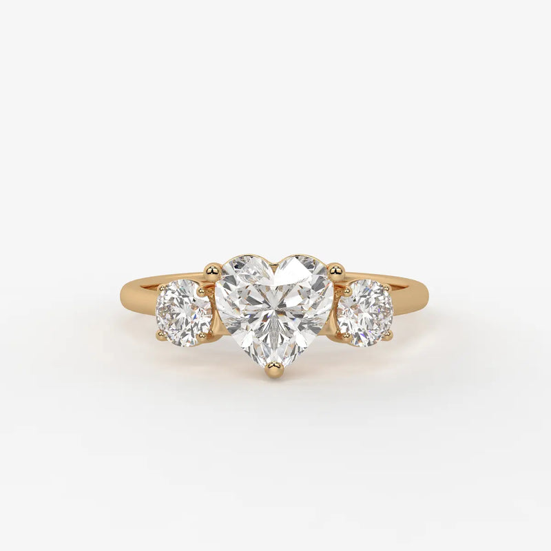 Valentia Infinite Heart Trio Ring