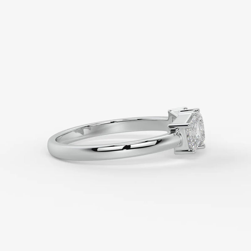 Luminaire Geometric Trio Diamond Ring