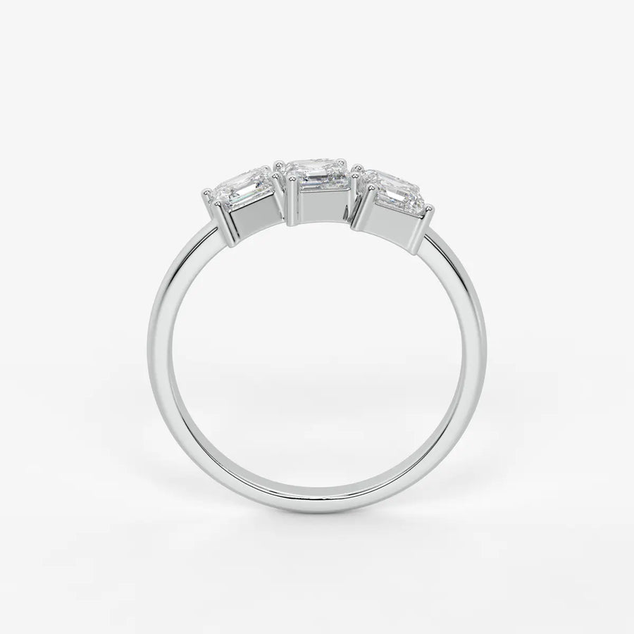 Luminaire Geometric Trio Diamond Ring