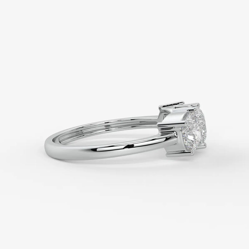 Cushira Trio Radiance Diamond Statement Ring