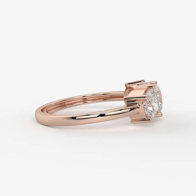Cushira Trio Radiance Diamond Statement Ring