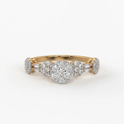 Starlace Garden Diamond Ring