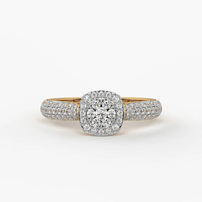 Celestia Crown Diamond Ring