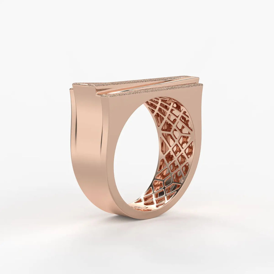 Twisted Overlap Statement Ladies Ring