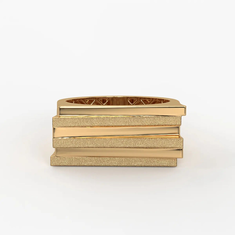 Twisted Overlap Statement Ladies Ring