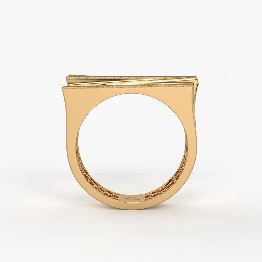 Twisted Overlap Statement Ladies Ring