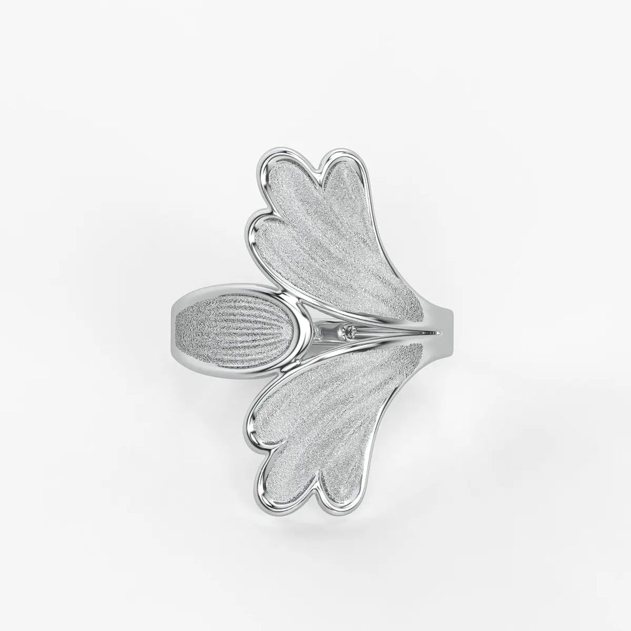 Leaf Bloom Statement Ladies Ring