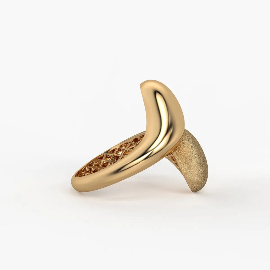 Nerissa Dual Curve Statement Ring