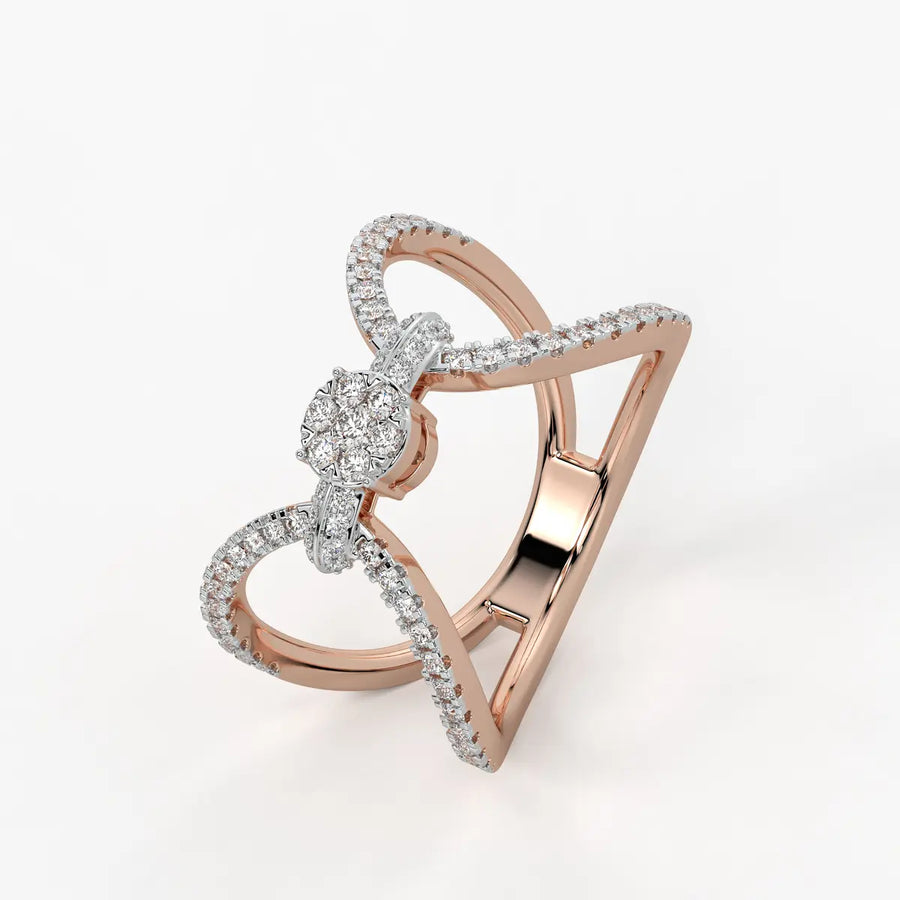 Infinity Crossover Ladies Ring